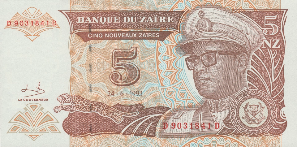 Imagem da frente da cédula